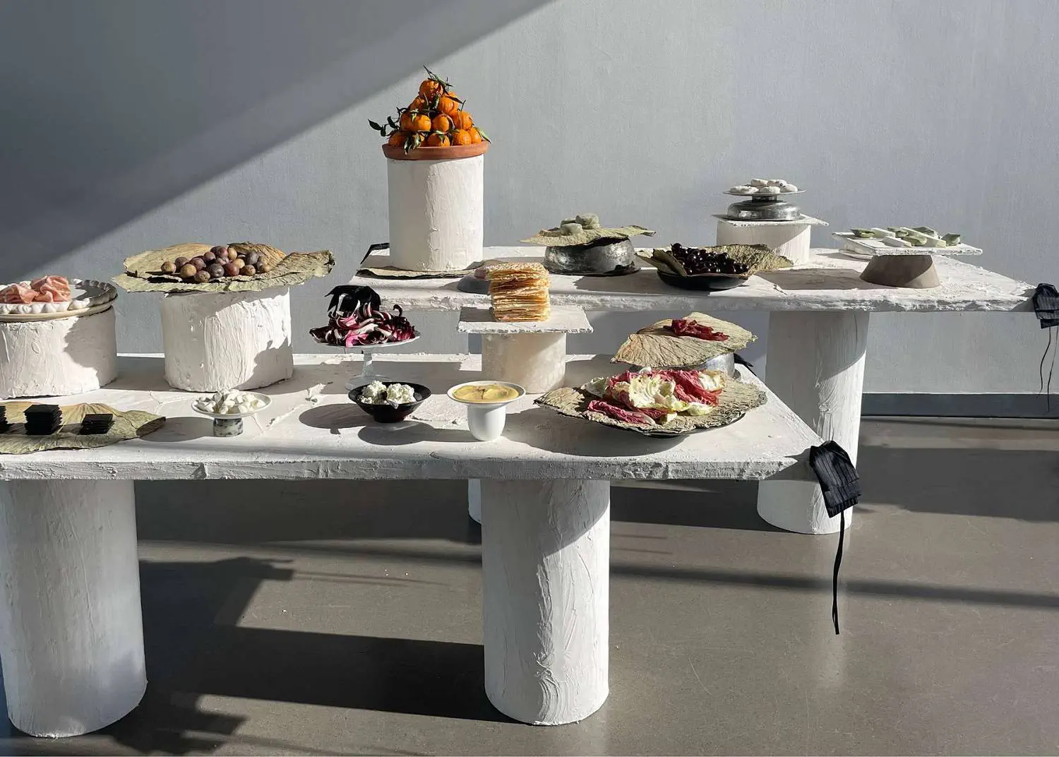 Contemporary wedding catering