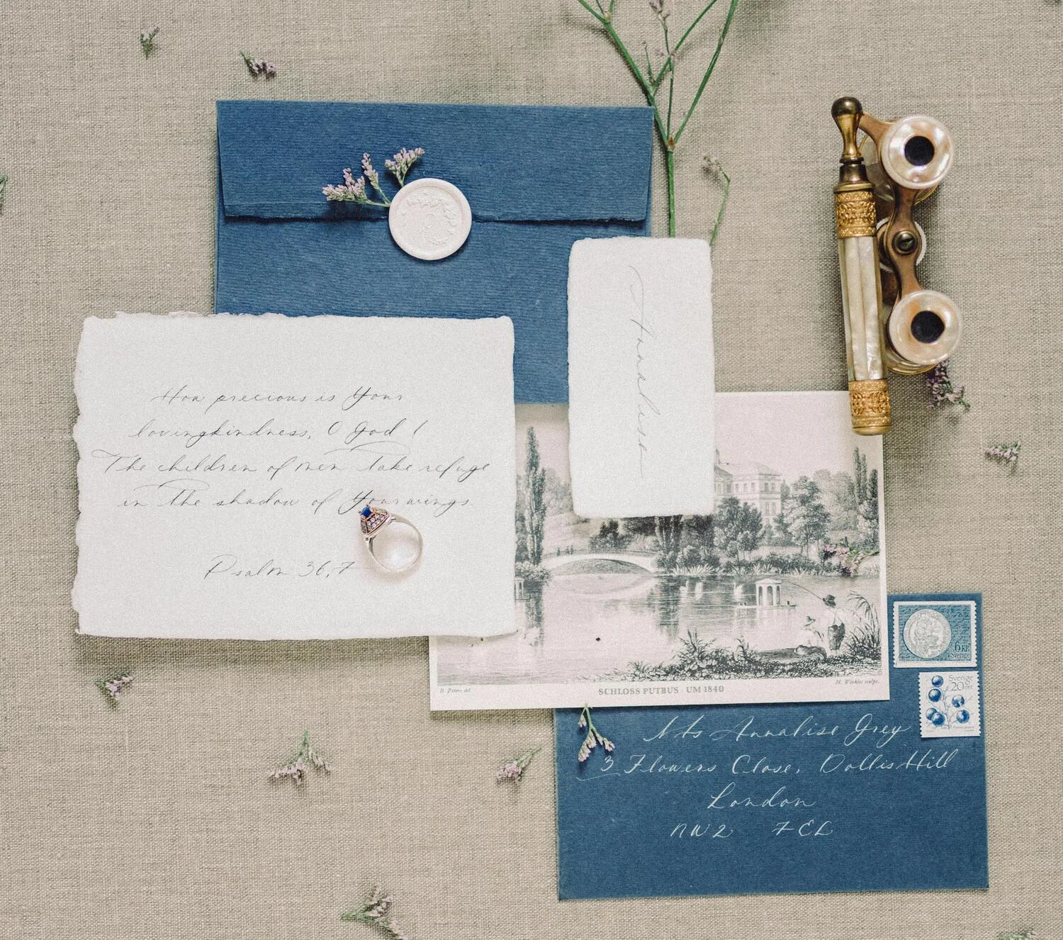 Handwritten Invitations and Film Photography
