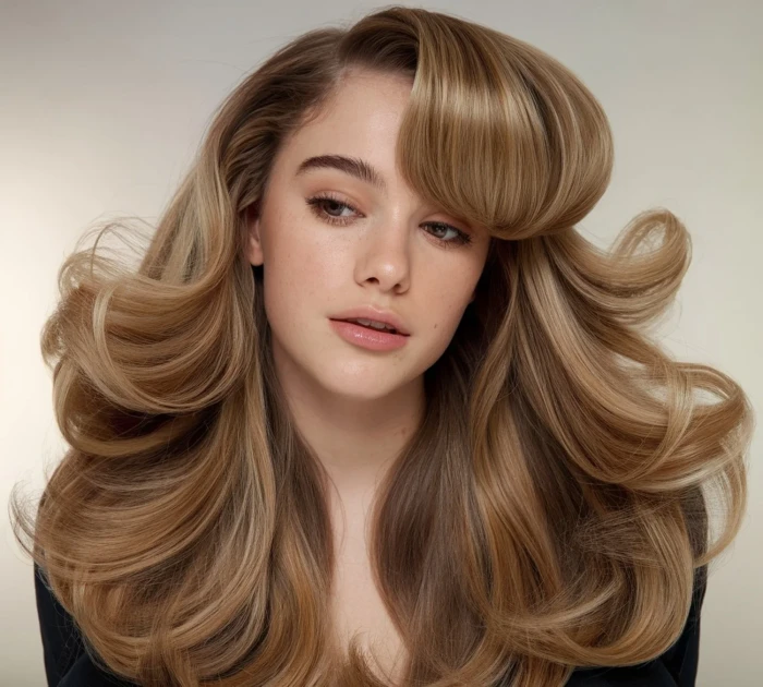 90s-Inspired Bridal Beauty
