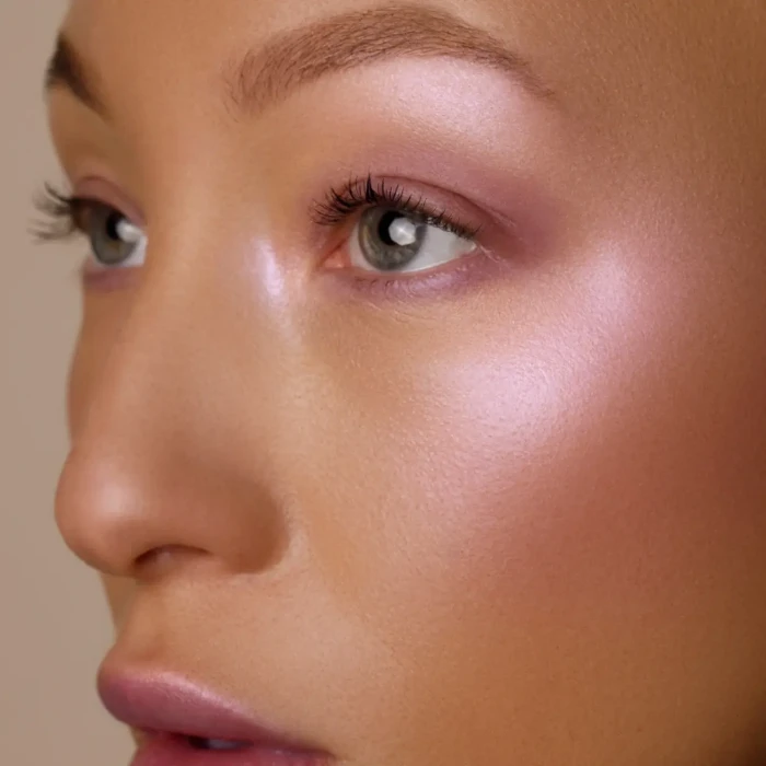 Color Pop Brides: Soft Blush Eyes, Lavender Liner, and Peachy Highlights
