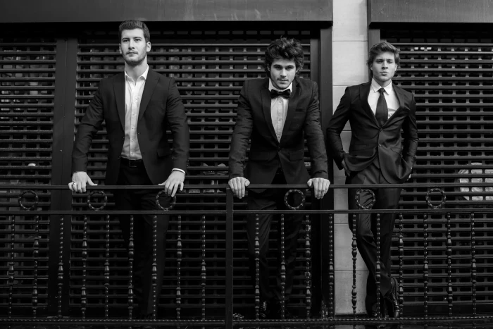 Coordinating Custom Suits for the Groom and Groomsmen—Without Looking Matchy