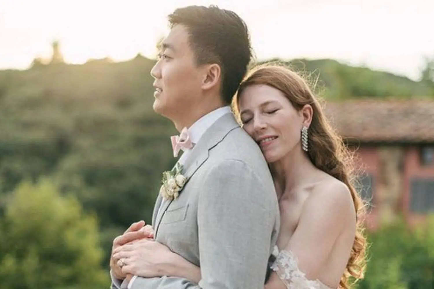 The wedding in Tuscany